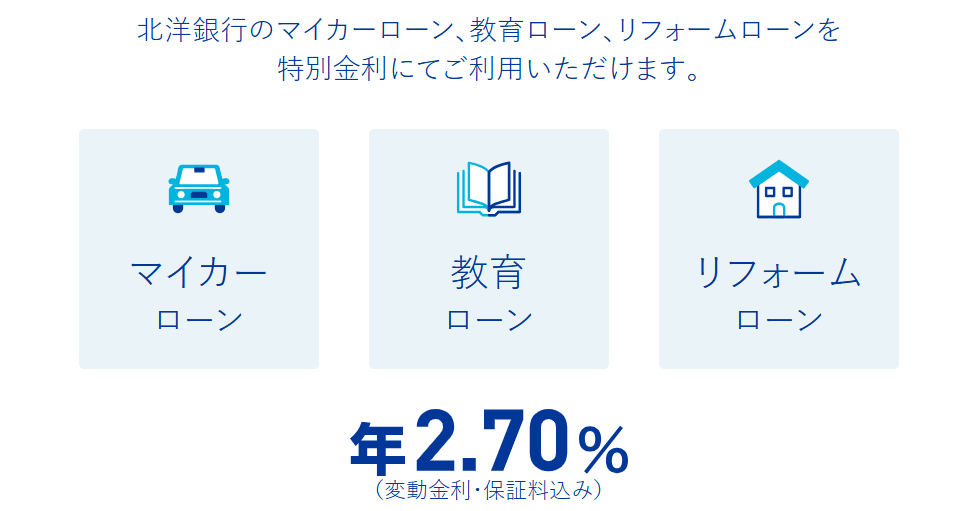 北洋銀行カードローン「スーパーアルカ」